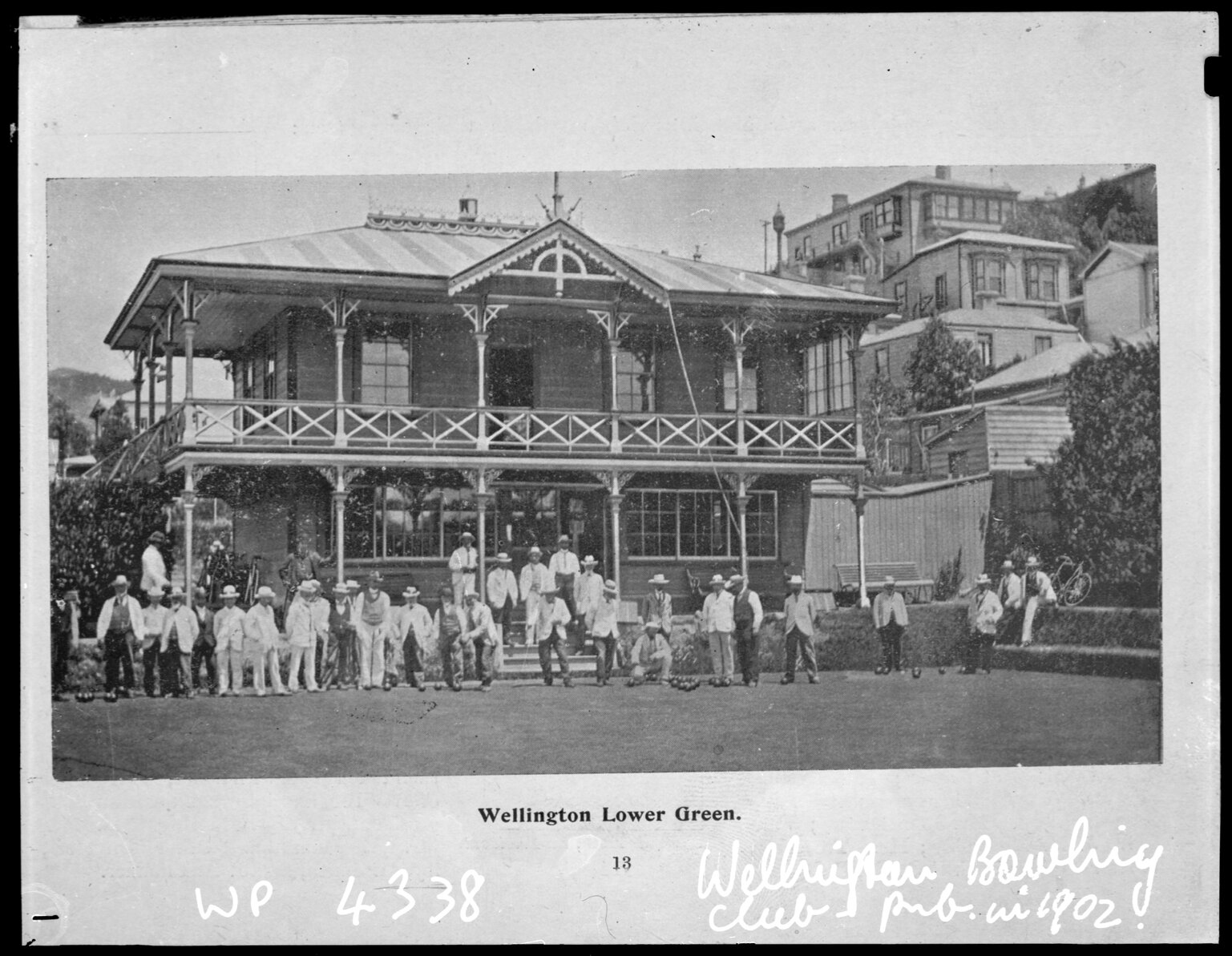 People bowling, Wellington Lower Green