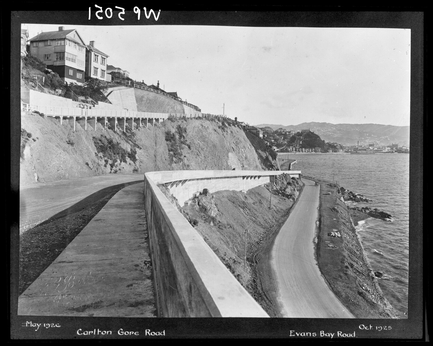Carlton Gore Road and Evans Bay Road.