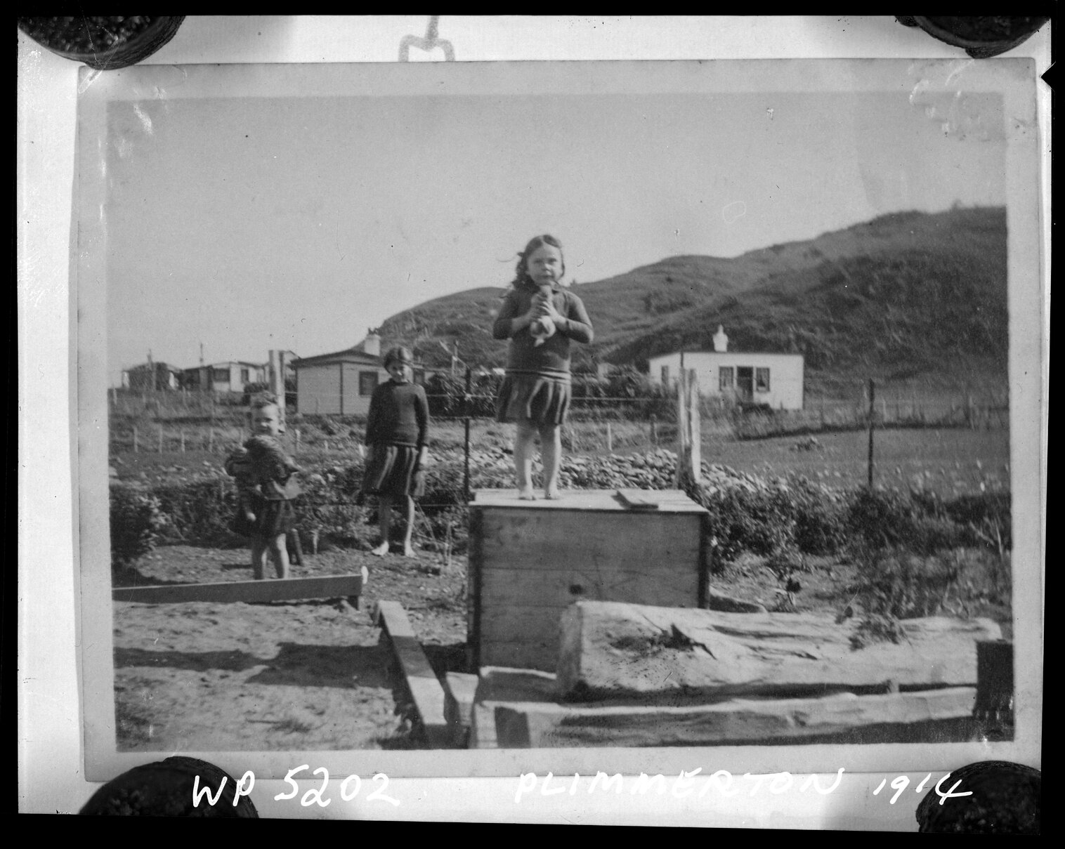 Children playing, Plimmerton