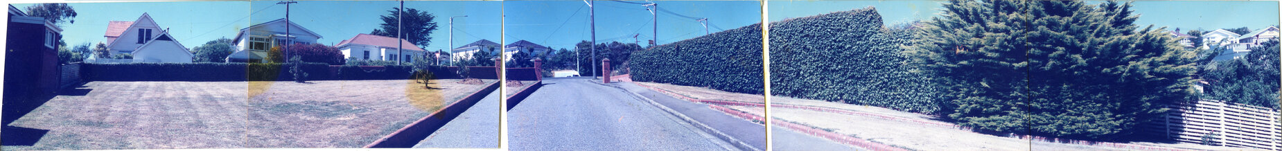 Main entrance panorama, 25 January 1989