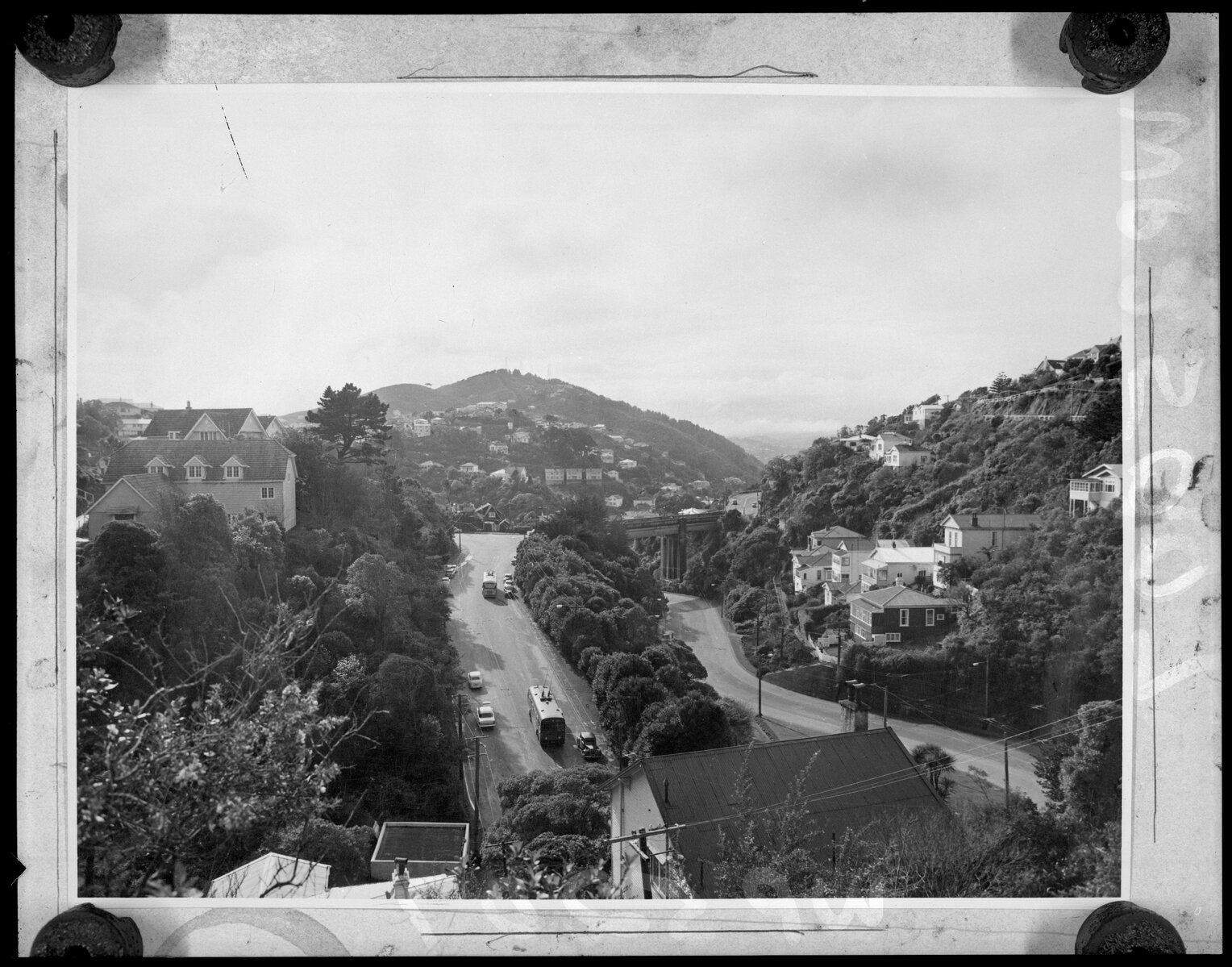 Looking north from Raroa Road, Kelburn