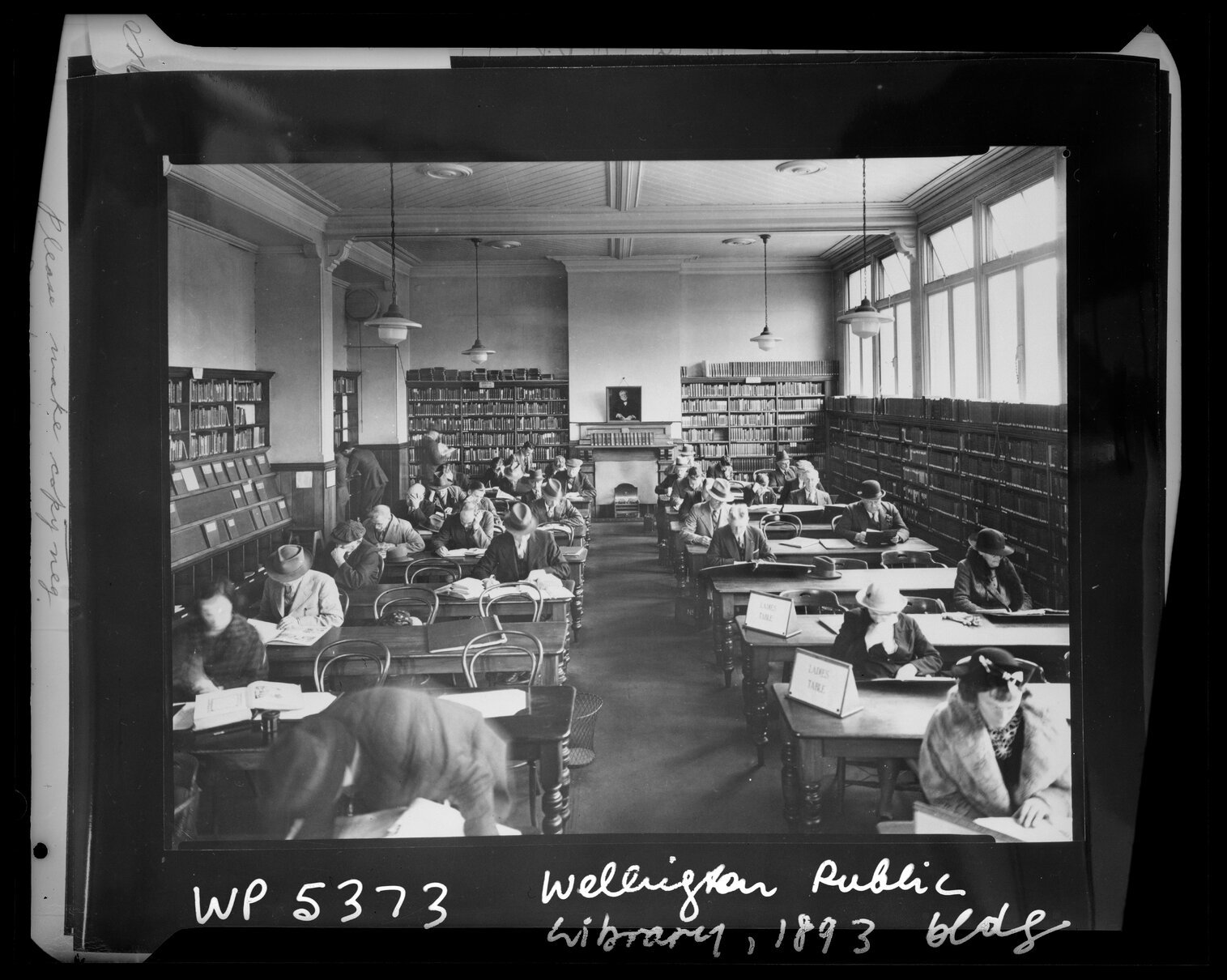 Central Public Library Reading Room, Mercer Street