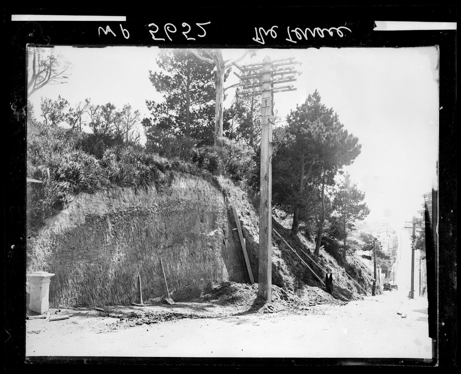 Road widening, The Terrace