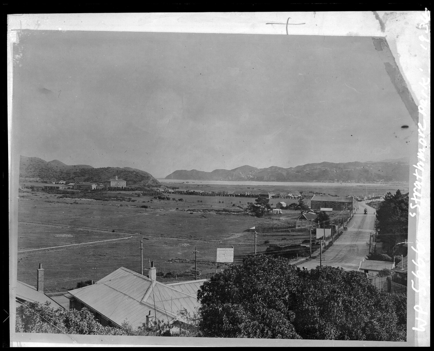 Elevated view of Strathmore Park, ' New Garden Suburb'