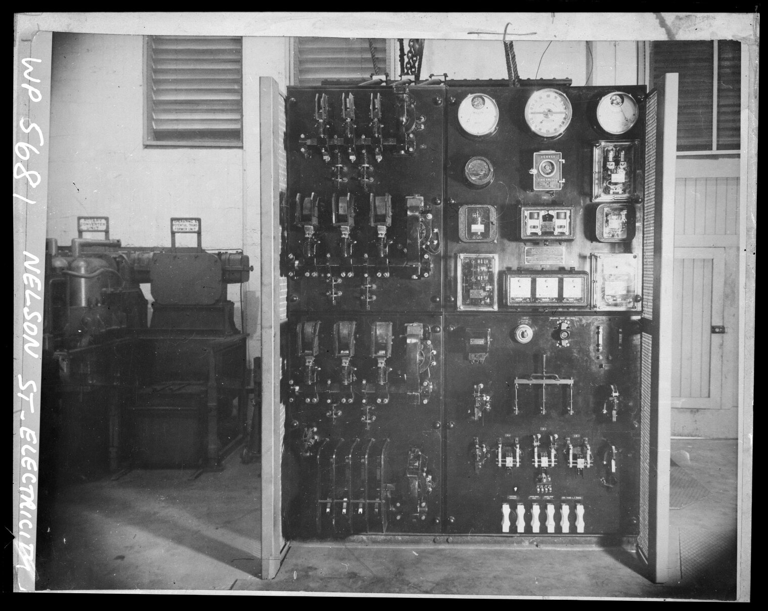 Electricity Department Fuse / switch Board, Nelson Street (Hania Street)
