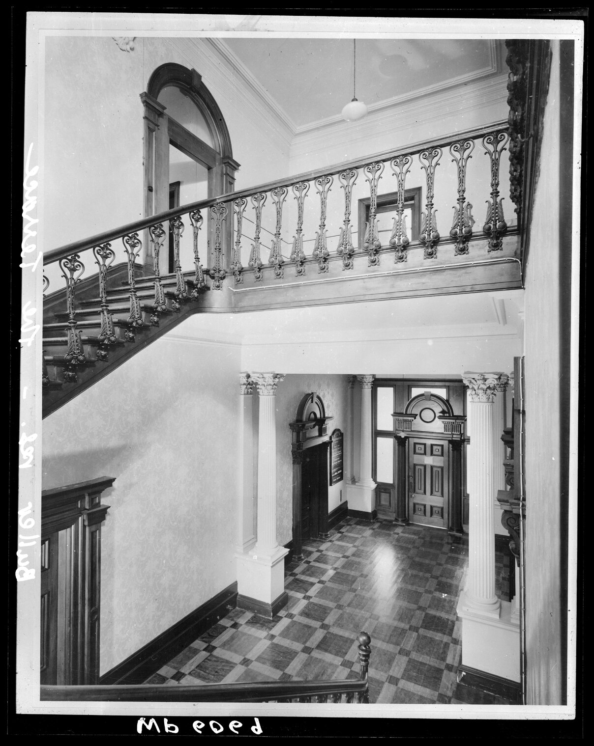 Interior/front hall, Buller Residence, 114 The Terrace