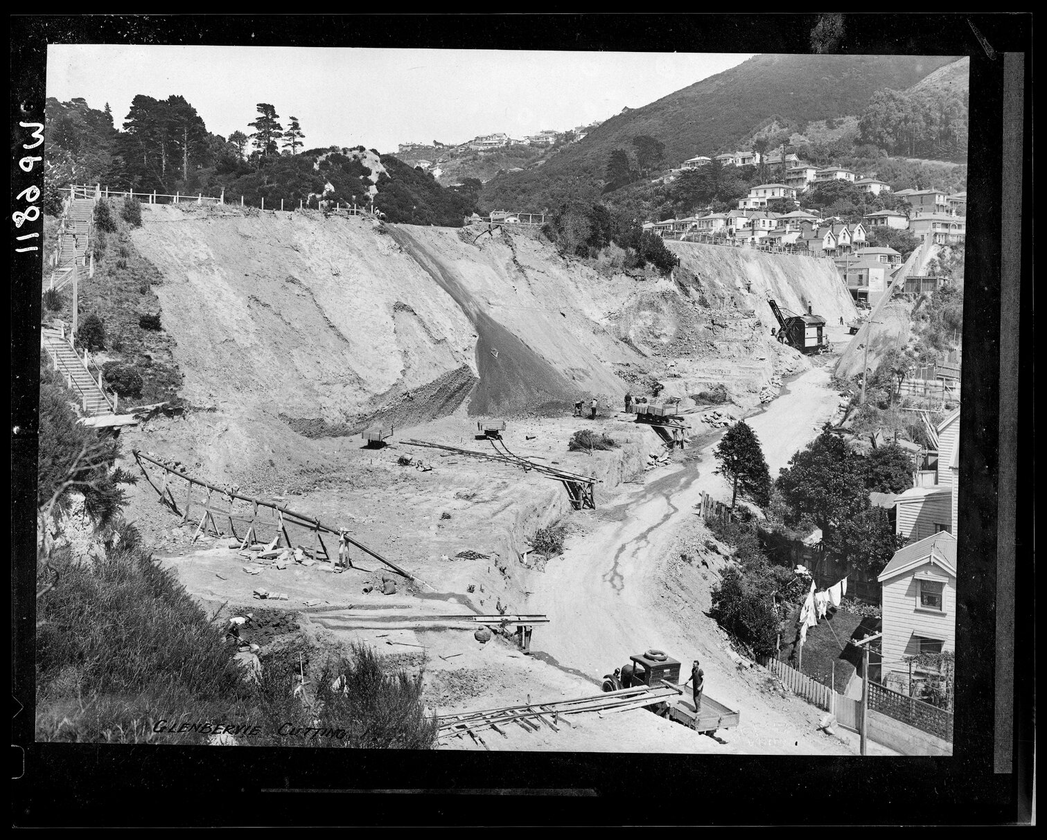 Glenbervie Cutting, Western Access.