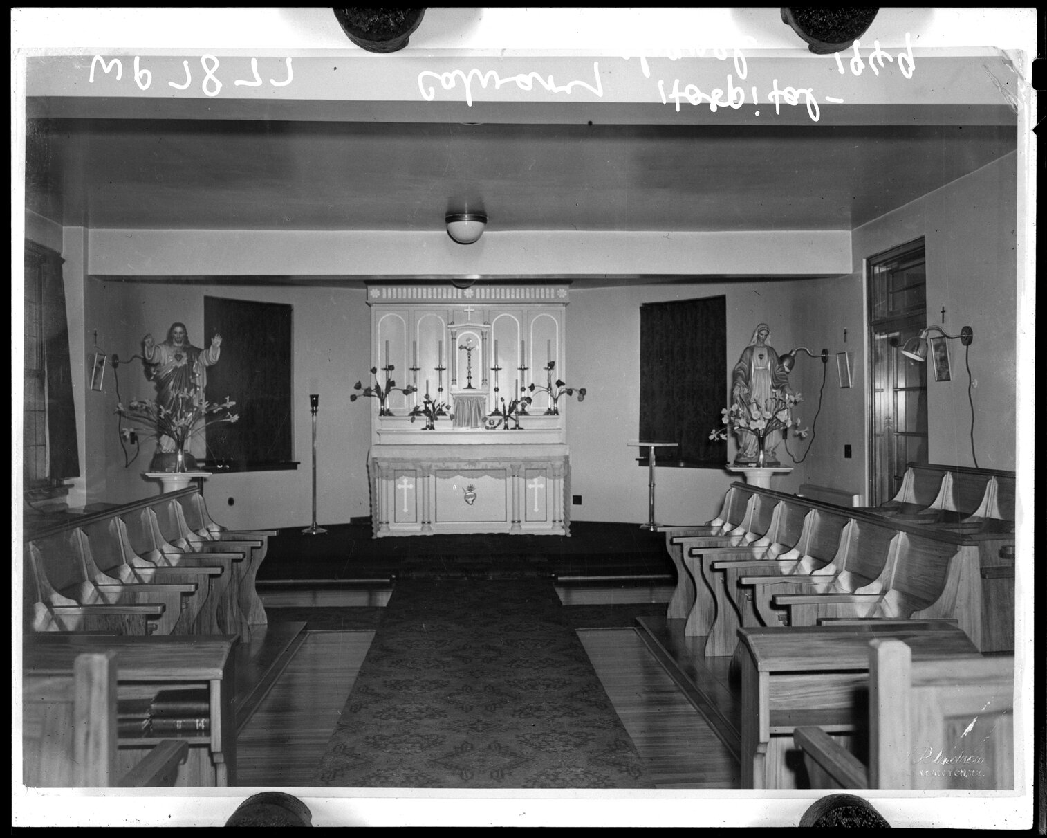 Interior of Chapel, Calvary Hospital, Newtown