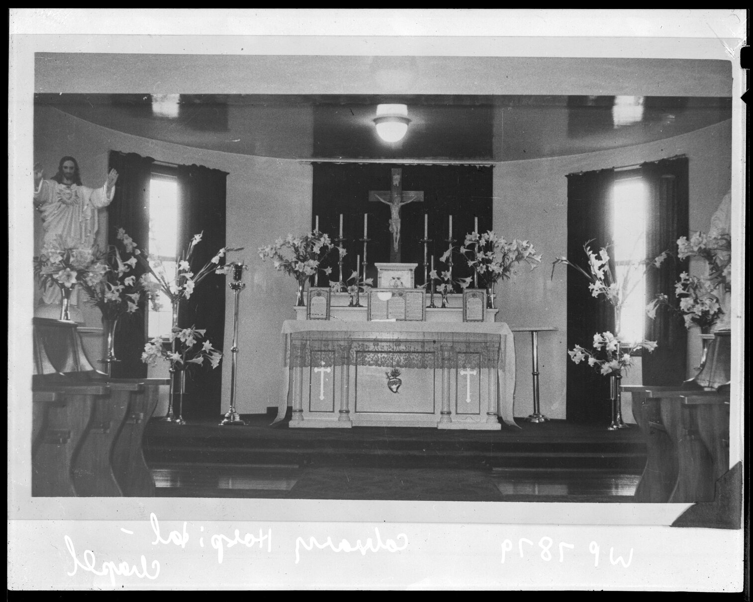 Interior of Chapel, Calvary Hospital, Newtown