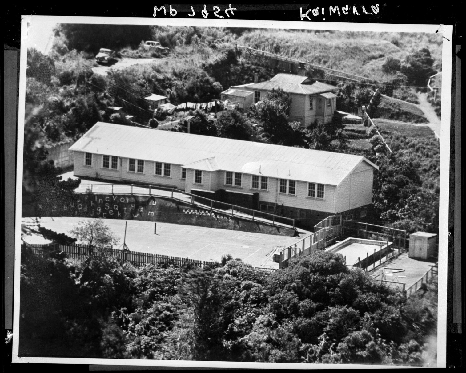 Elevated view of Kaiwharawhara and surrounds