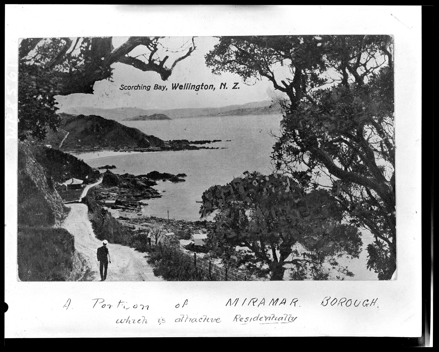 Elevated view of Scorching Bay