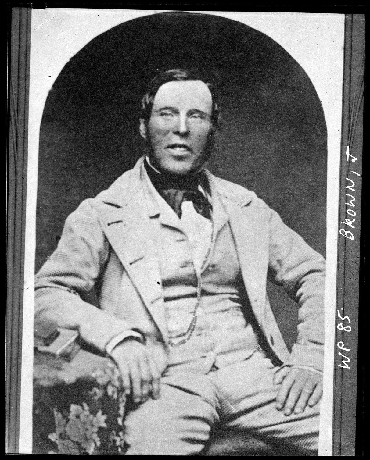 Portrait of Mr. J Brown of Upper Hutt