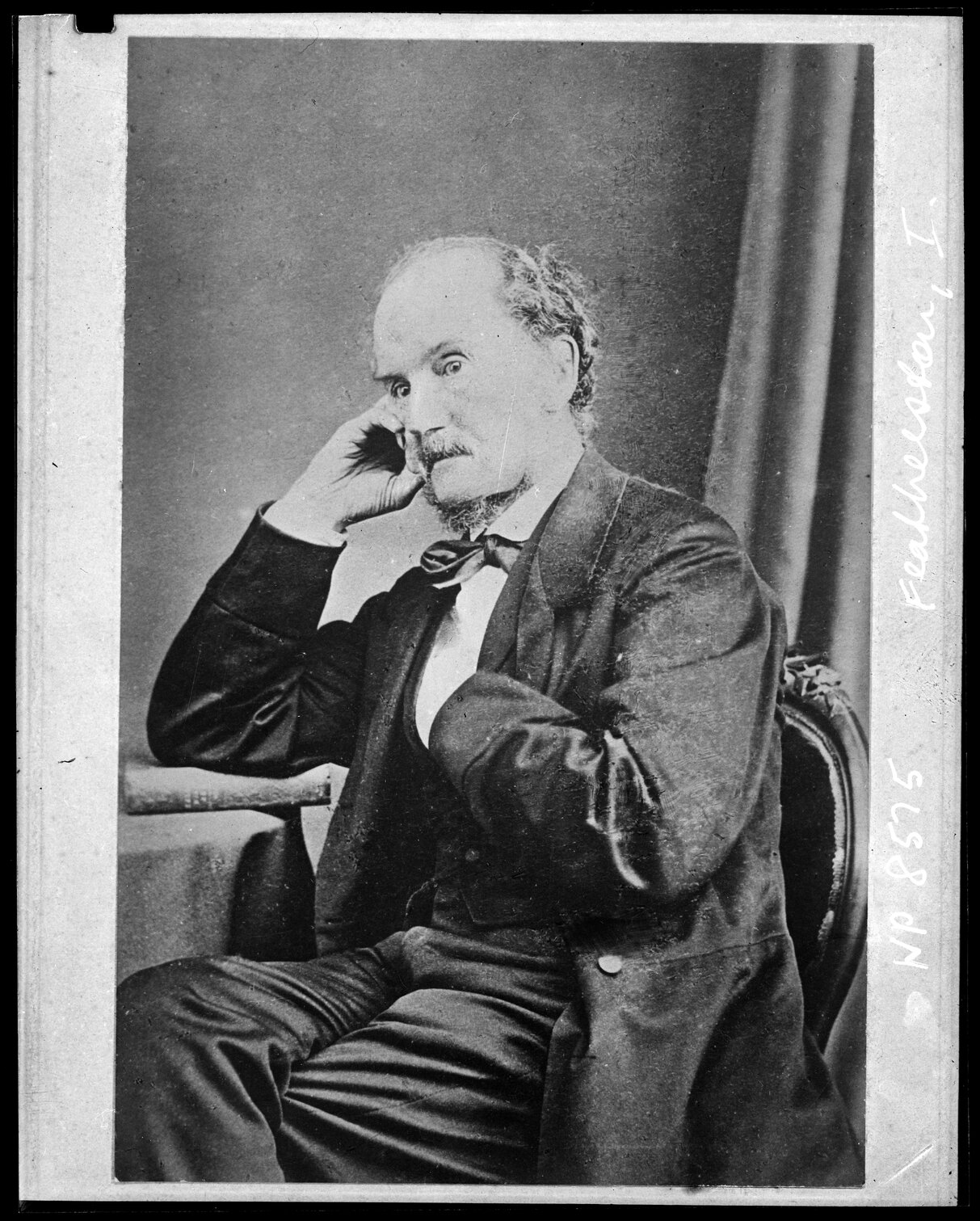 Portrait of Dr Isaac Earl Featherston, Superintendent of Wellington Provincial Council