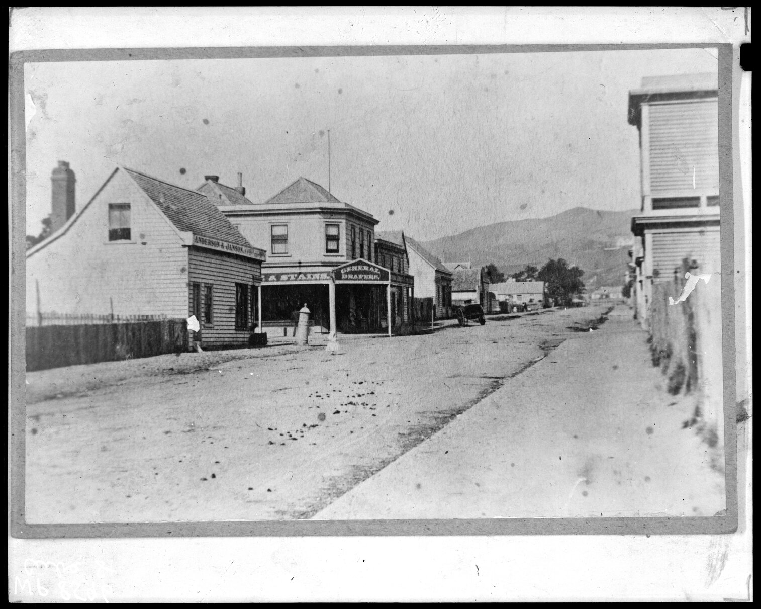 Looking south along Cuba Street
