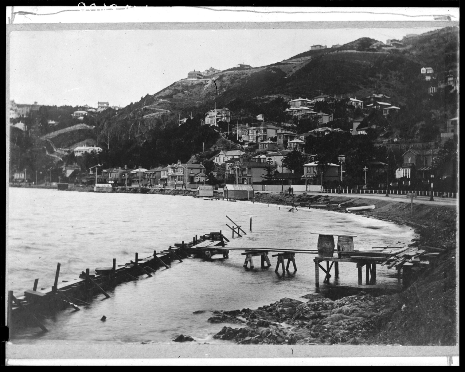 Oriental Bay, Trestle Reclamation