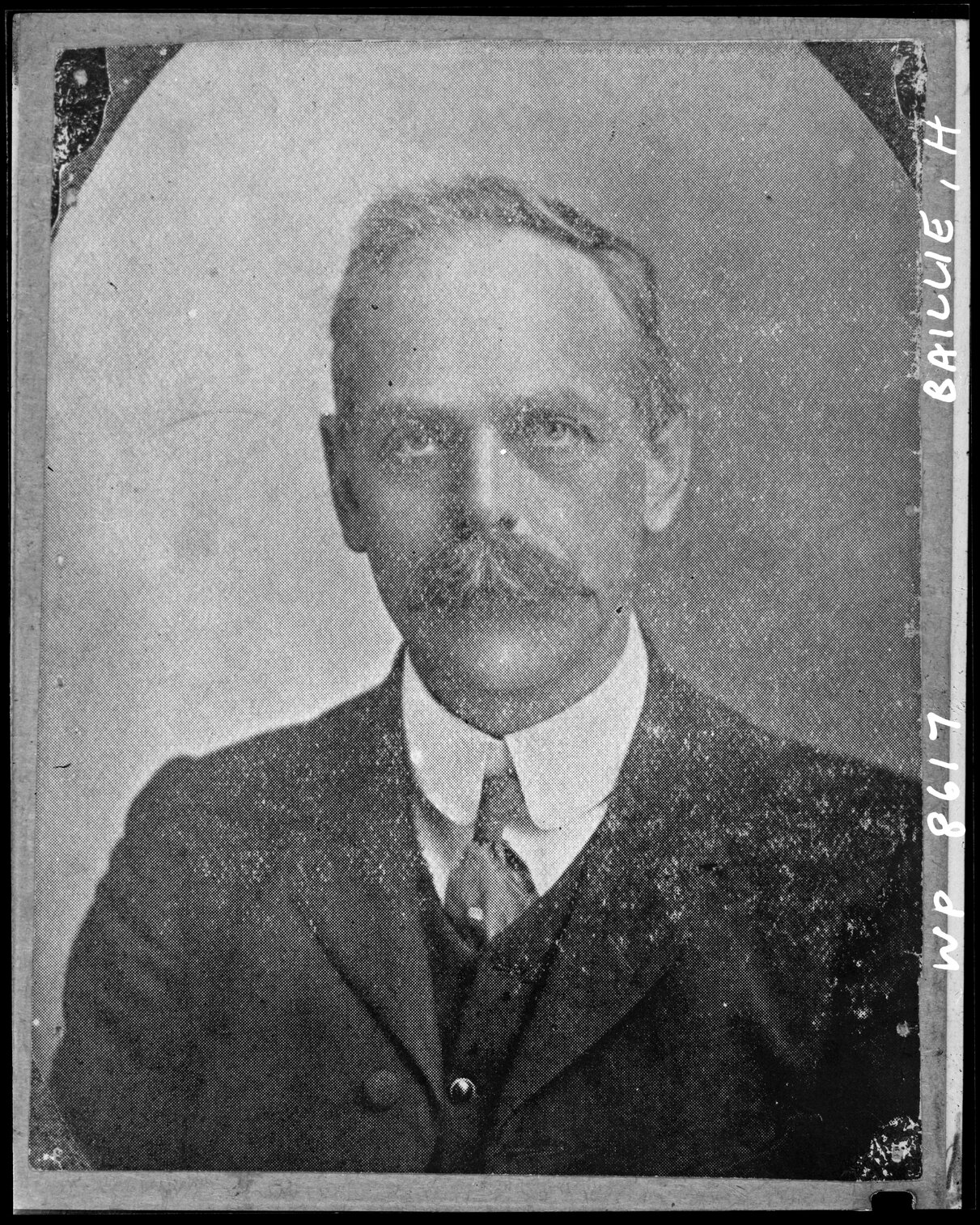 Portrait of Herbert Baille