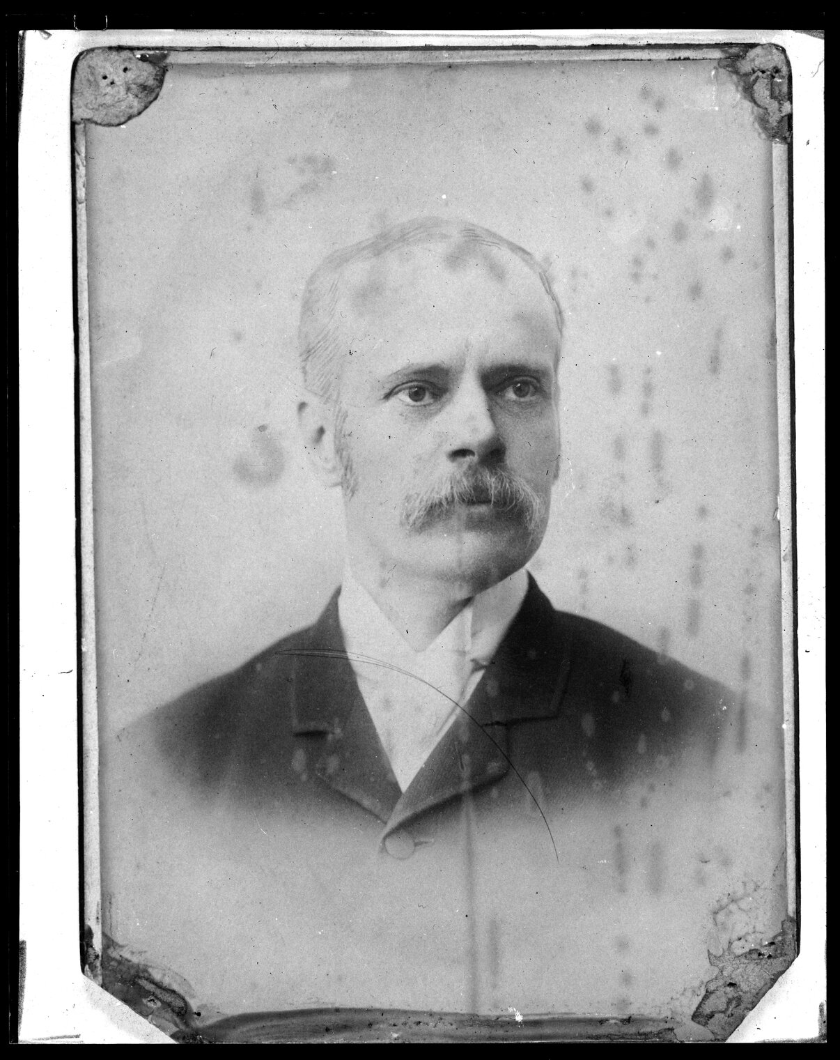 Portrait of J B Harcourt, Councillor