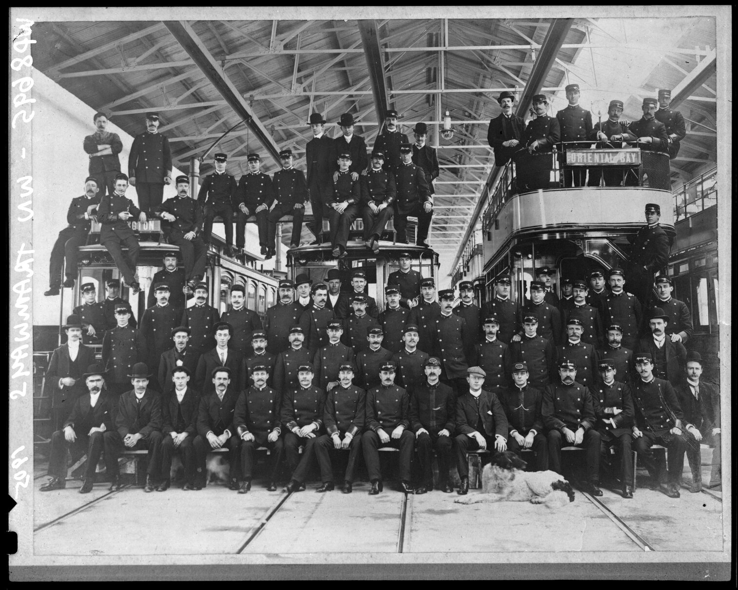 Wellington City Council Tramways staff