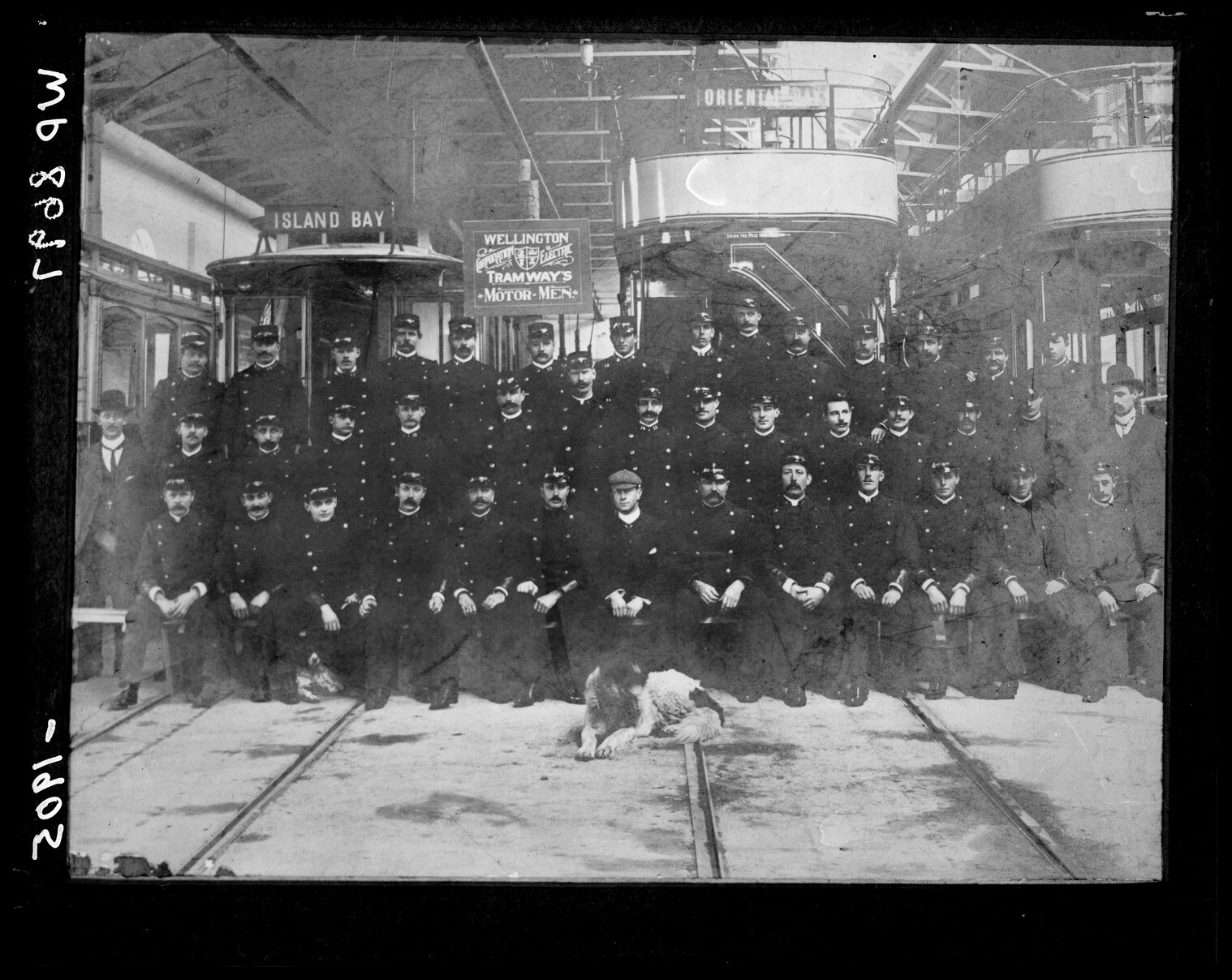 Wellington City Council Tramways staff