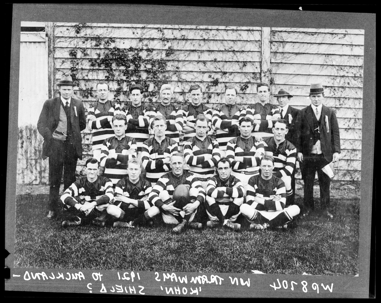 Rugby Team, Wellington City Council Tramways Department