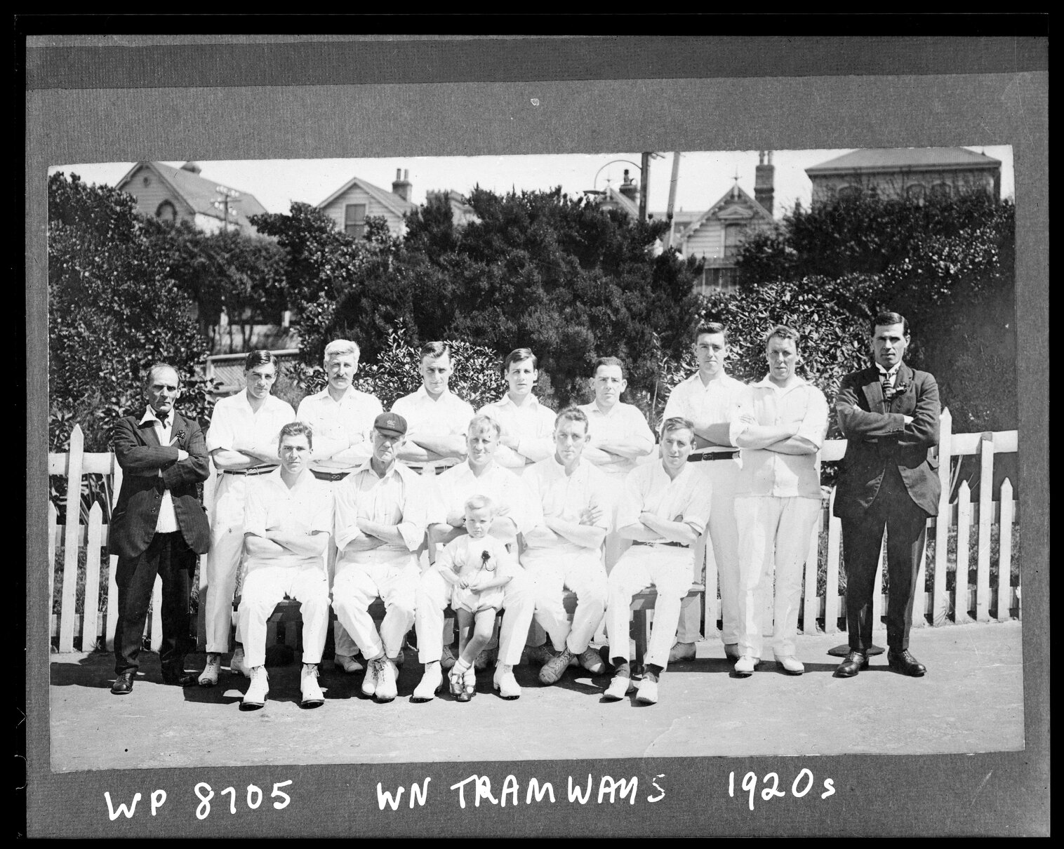 Cricket Team, Wellington City Council Tramways Department