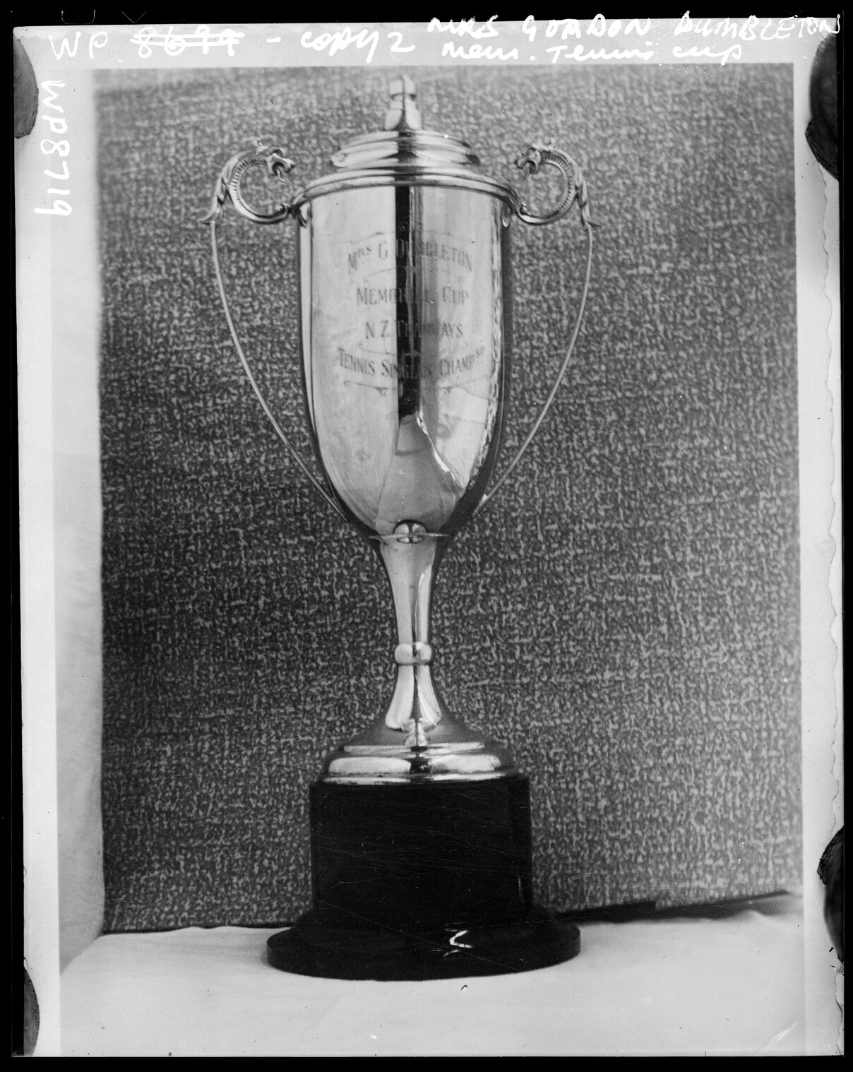 Mrs Gordon Dumbleton Memorial Cup