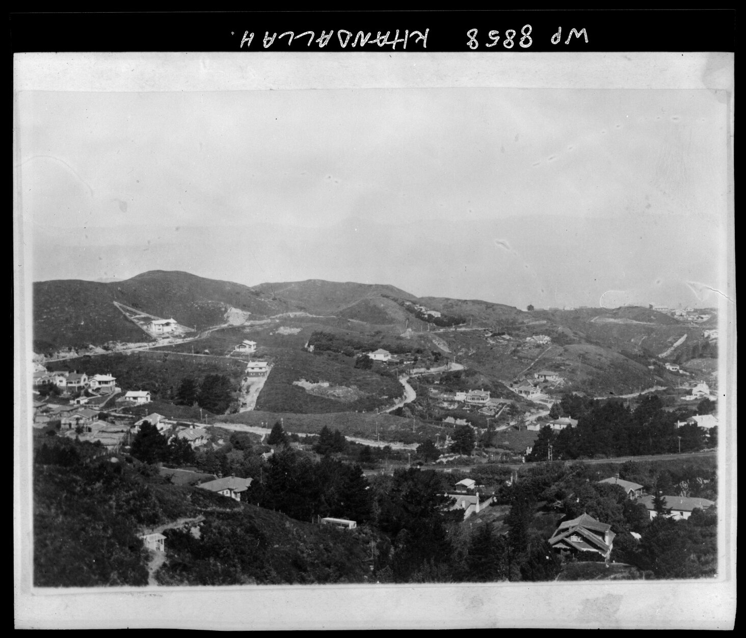 Elevated view of Khandallah