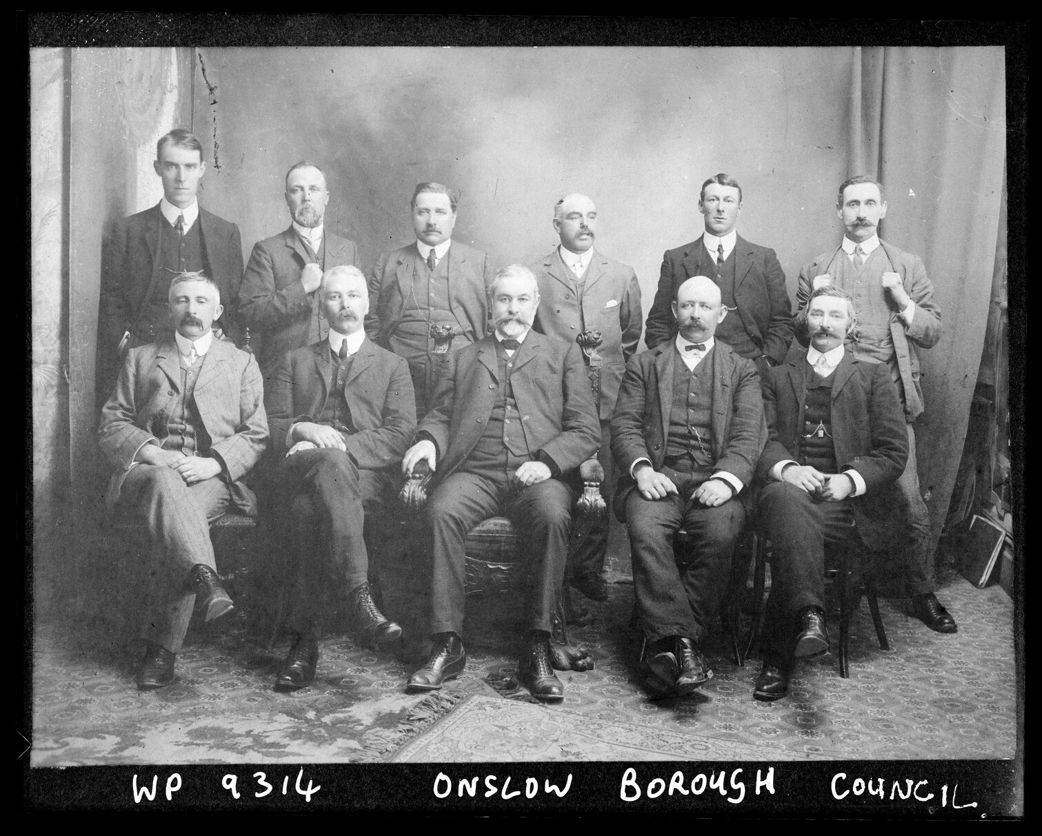 Group photograph of the Onslow Borough Council