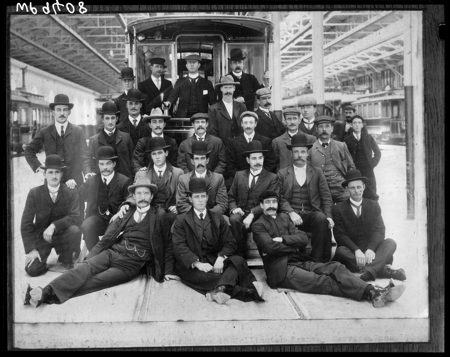 Wellington Corporation Tramways staff