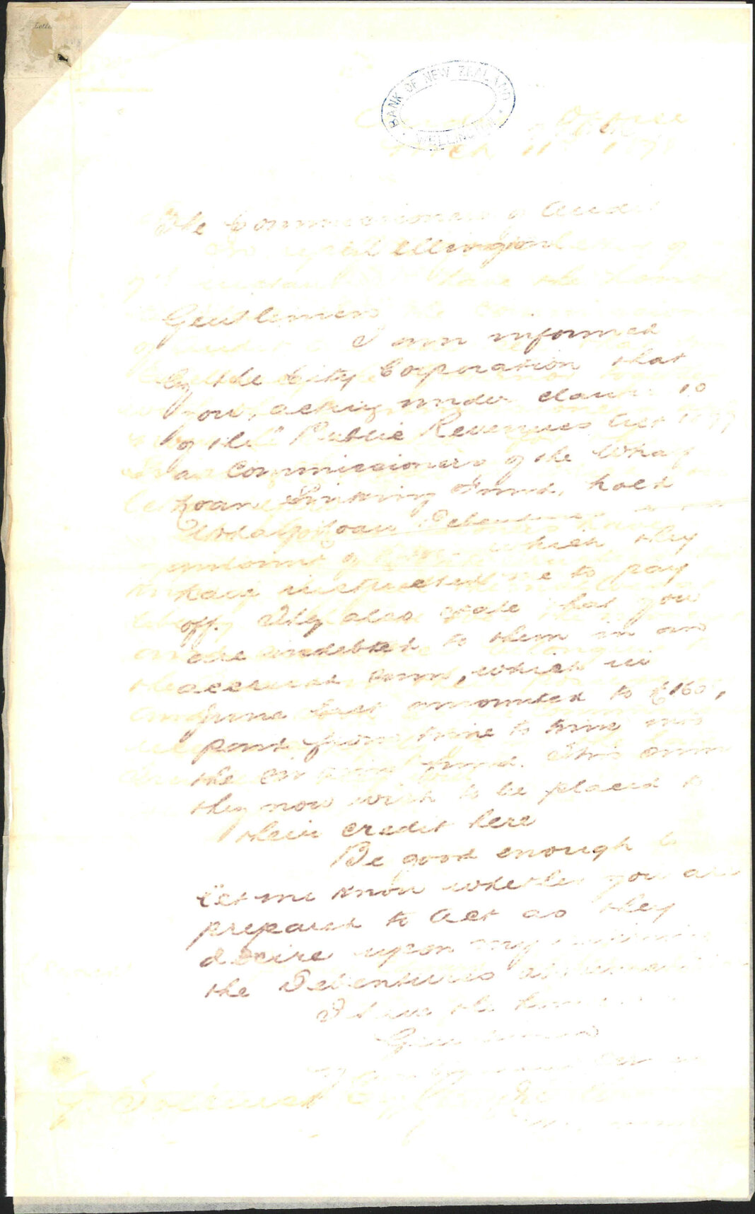 Re Wharf Loan Sinking Fund - Bank of New Zealand [BNZ]