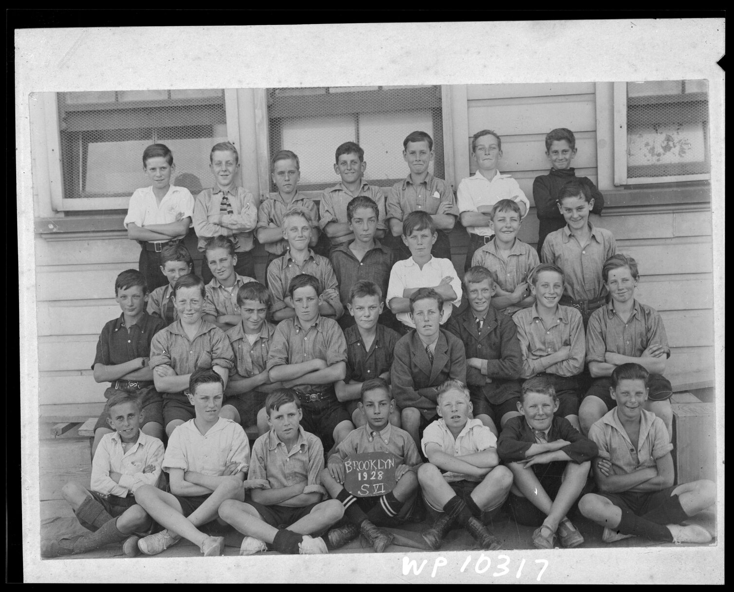 Brooklyn School Children, Standard Six