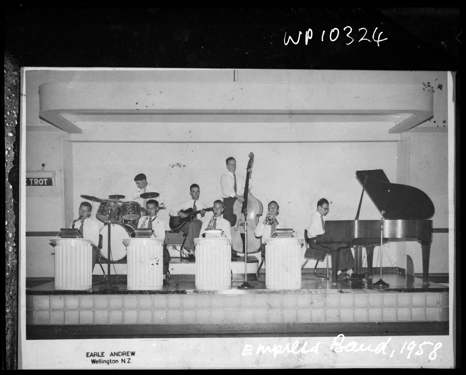 Eight piece band, Empress Ballroom