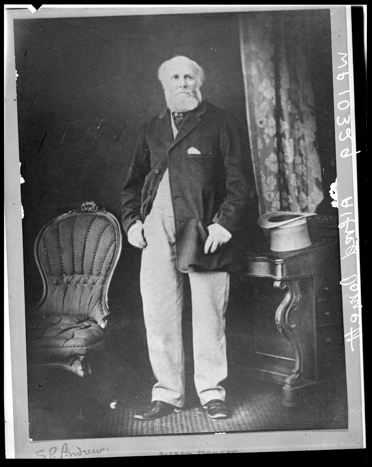 Portrait of Alfred Domett