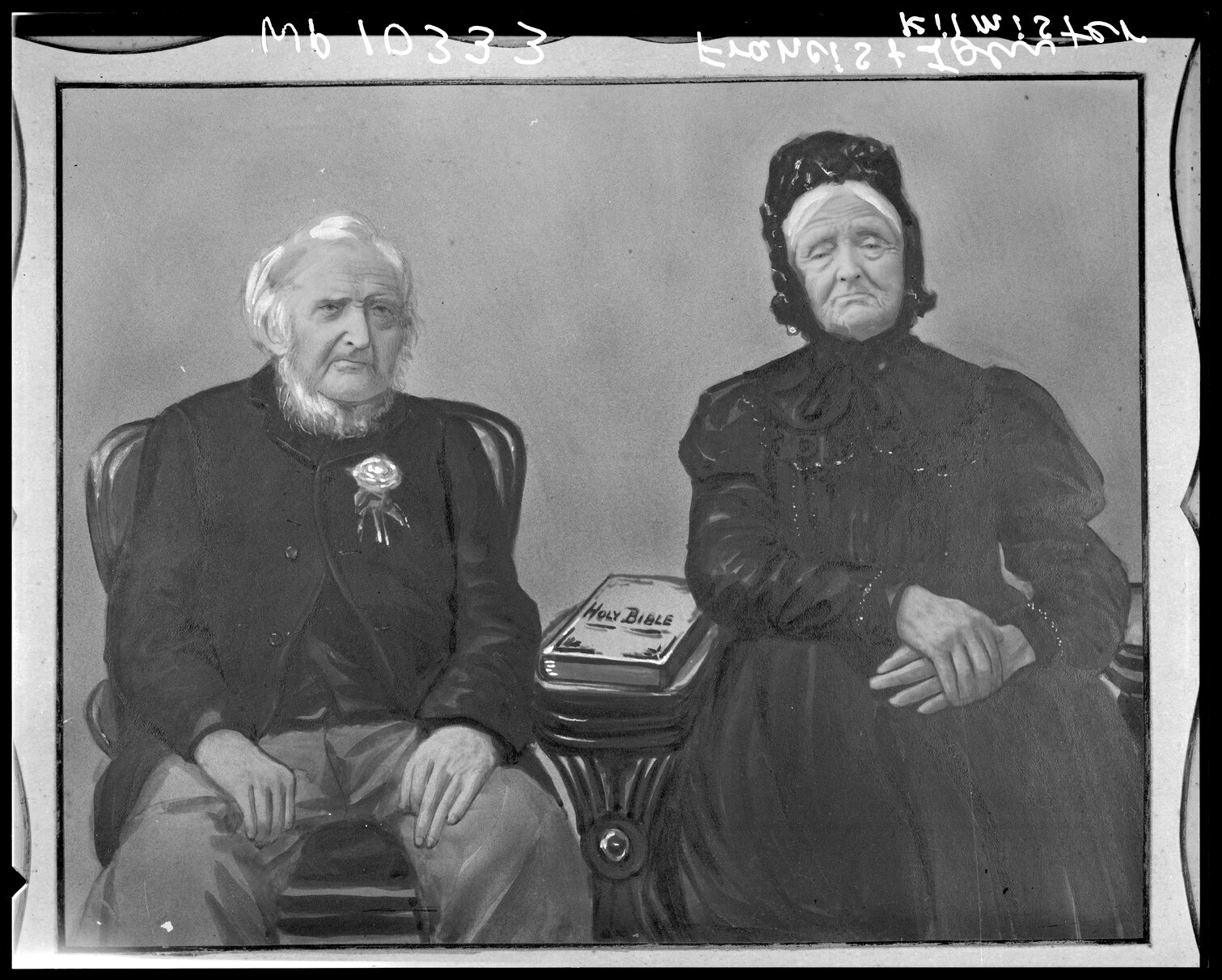 Portrait of Francis and John Kilmister