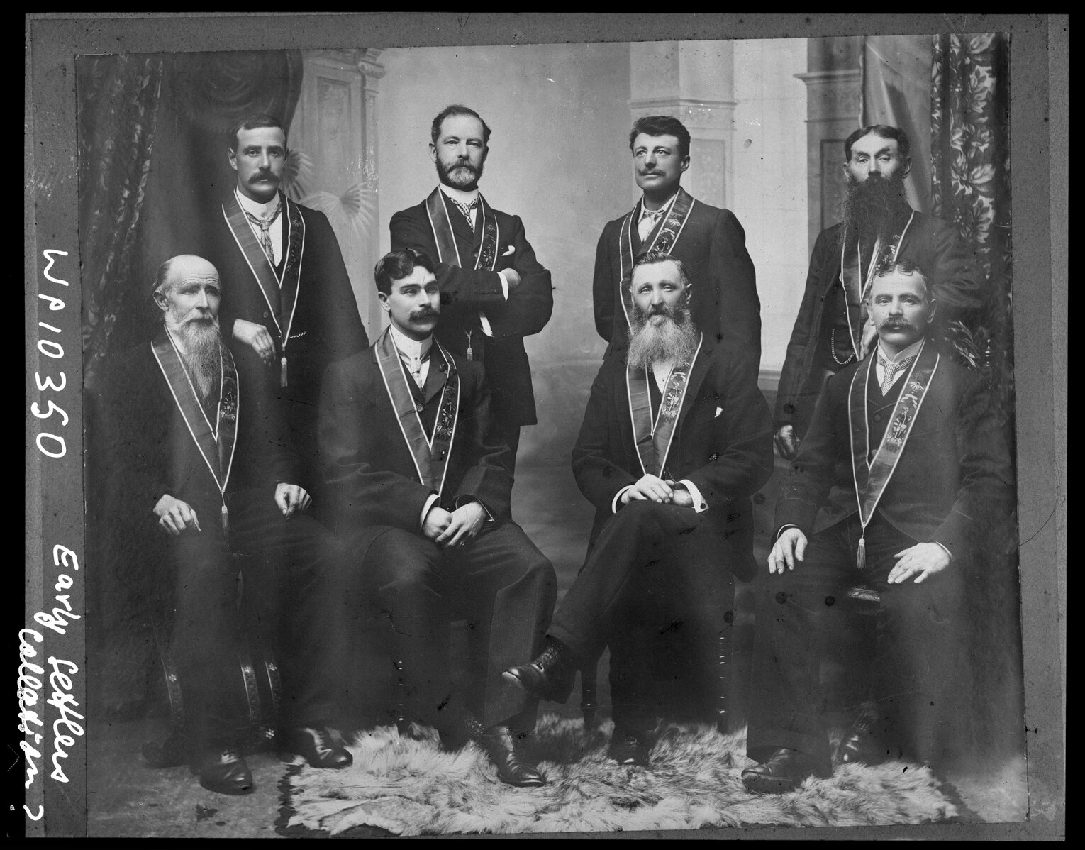 Group portrait of the Ancient Order of Foresters