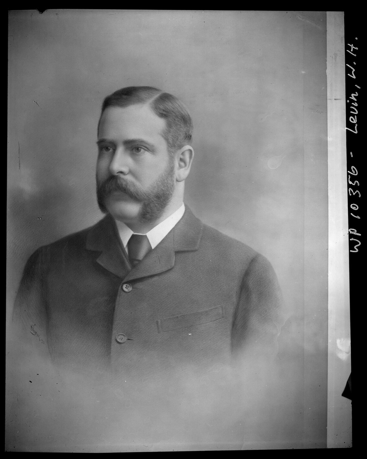 Portrait of Mr. William Hort "Willie" Levin