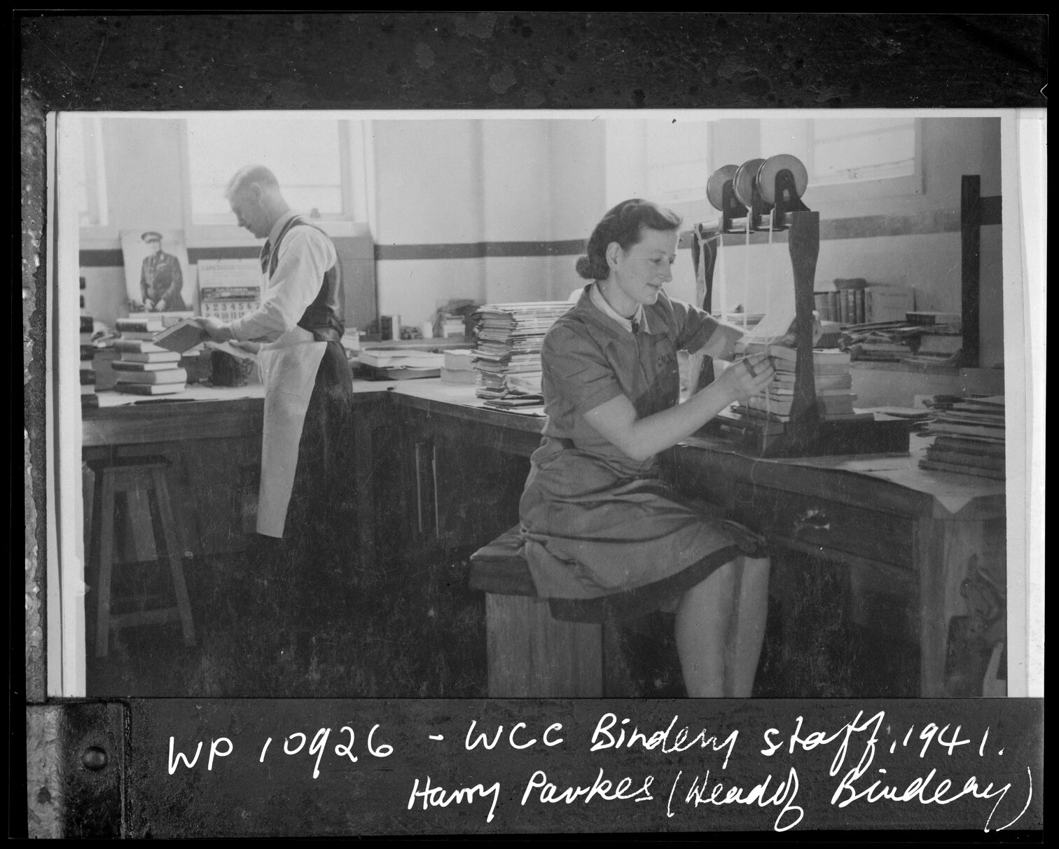 Wellington City Council Bindery Department, Central Public Library