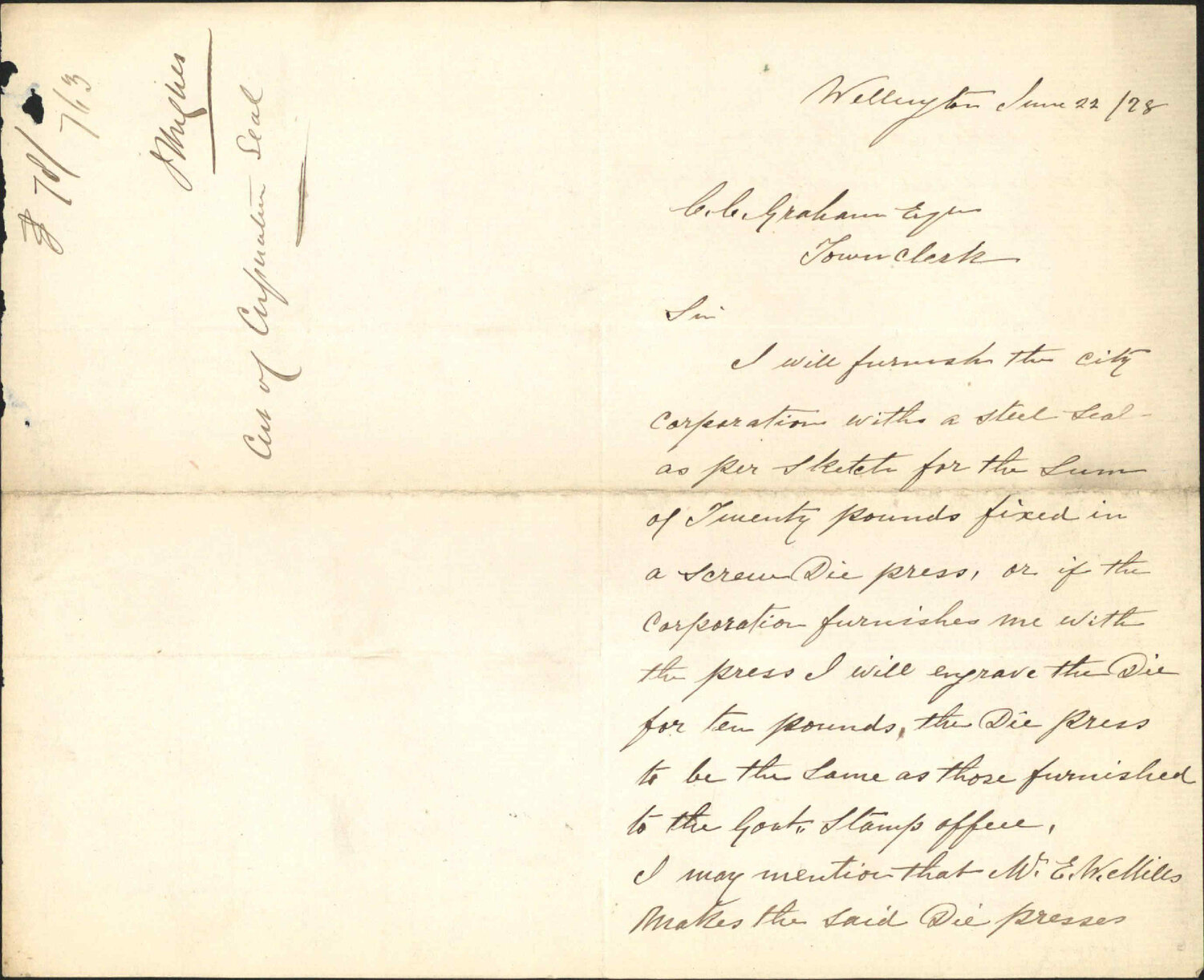 Cut of Corporation Seal - J Hughes