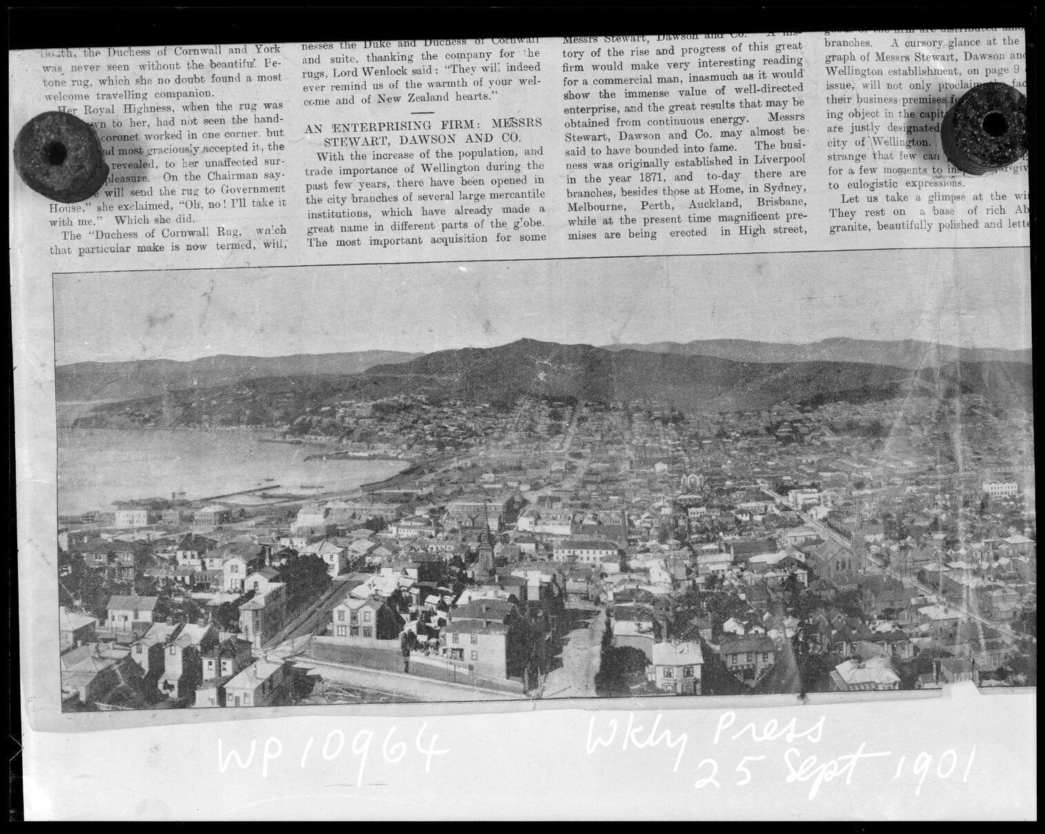 Copy photograph of the Terrace Area