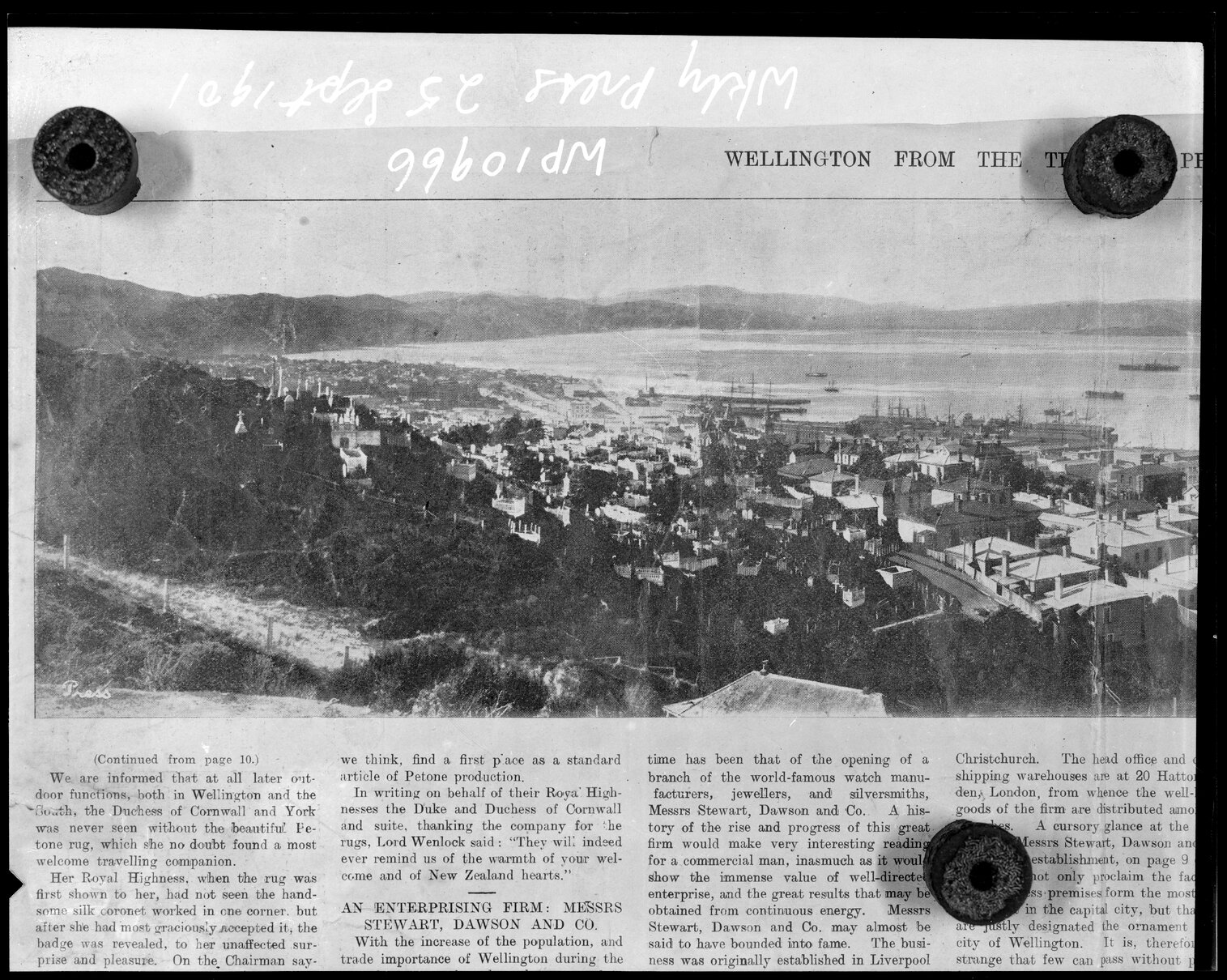Elevated view of the Terrace Area