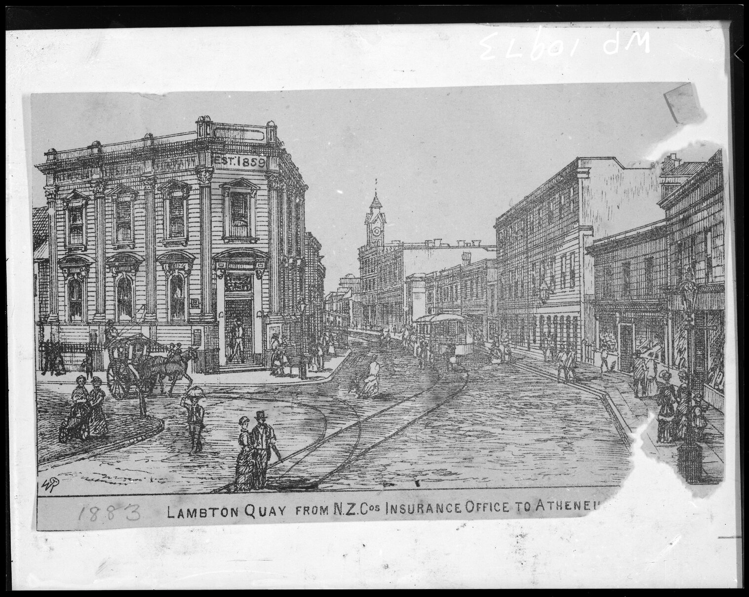 Lambton Quay from N.Z.Cos. Insurance Office to Athenaeum