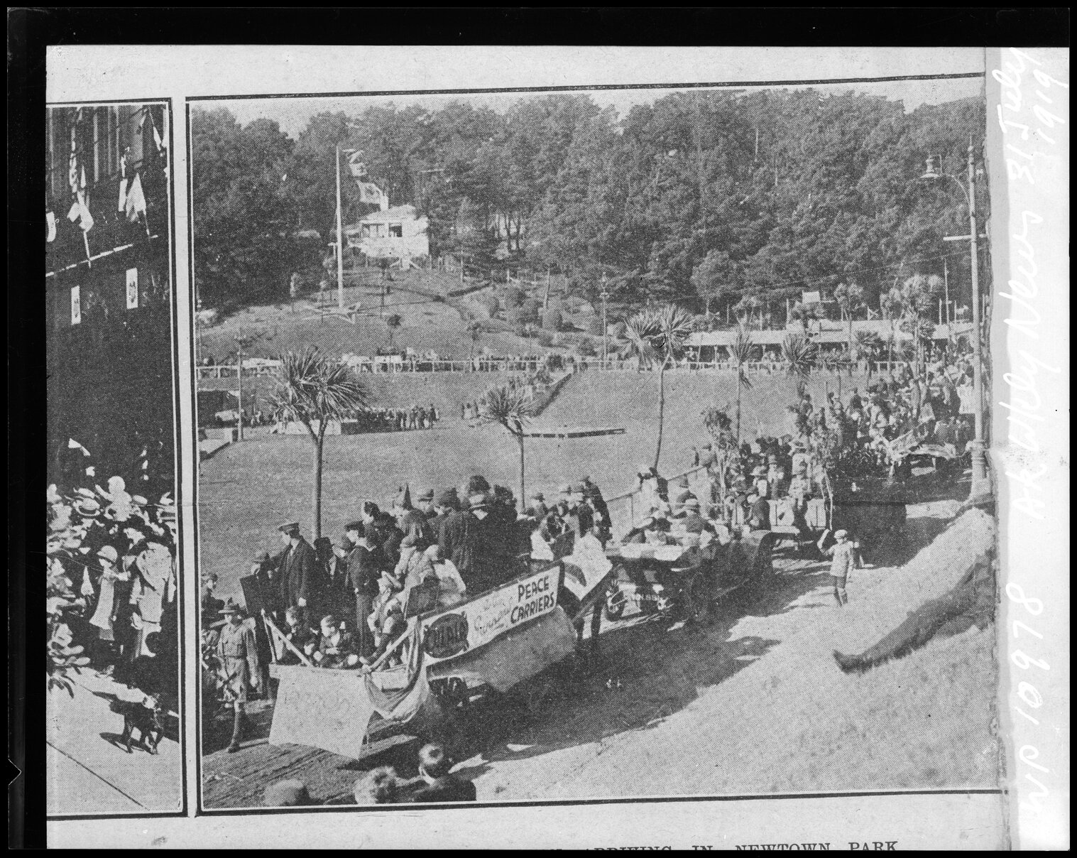 Procession for Peace and Humanity, Newtown Park