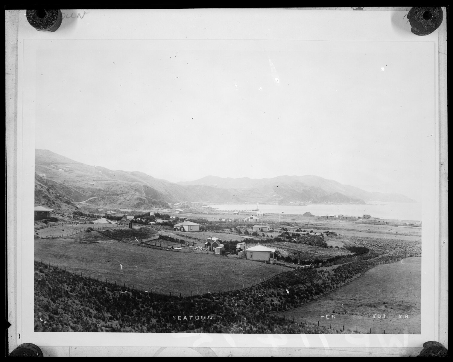 Seatoun, looking north towards Worser Bay