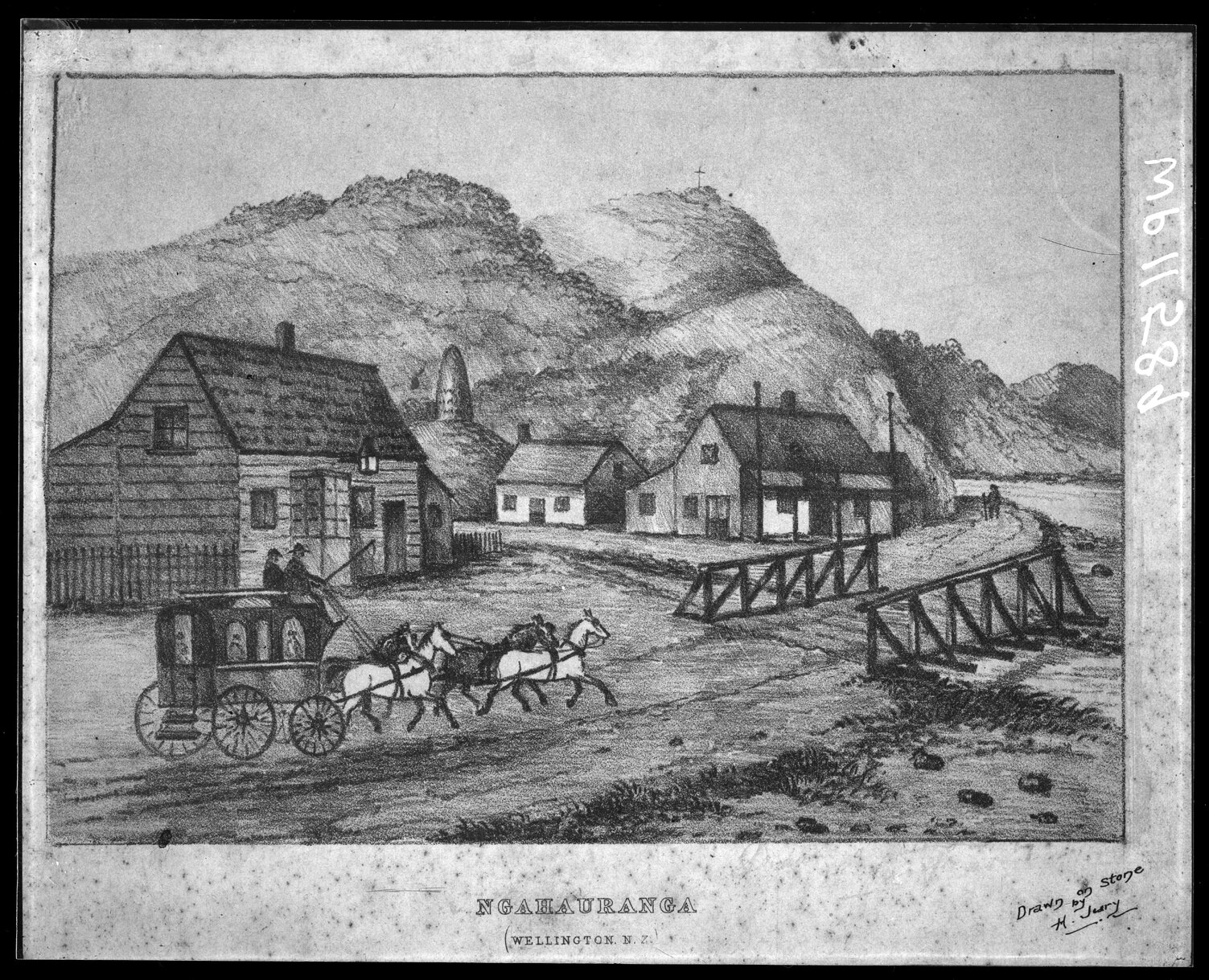 Copy of sketch of Ngauranga Road