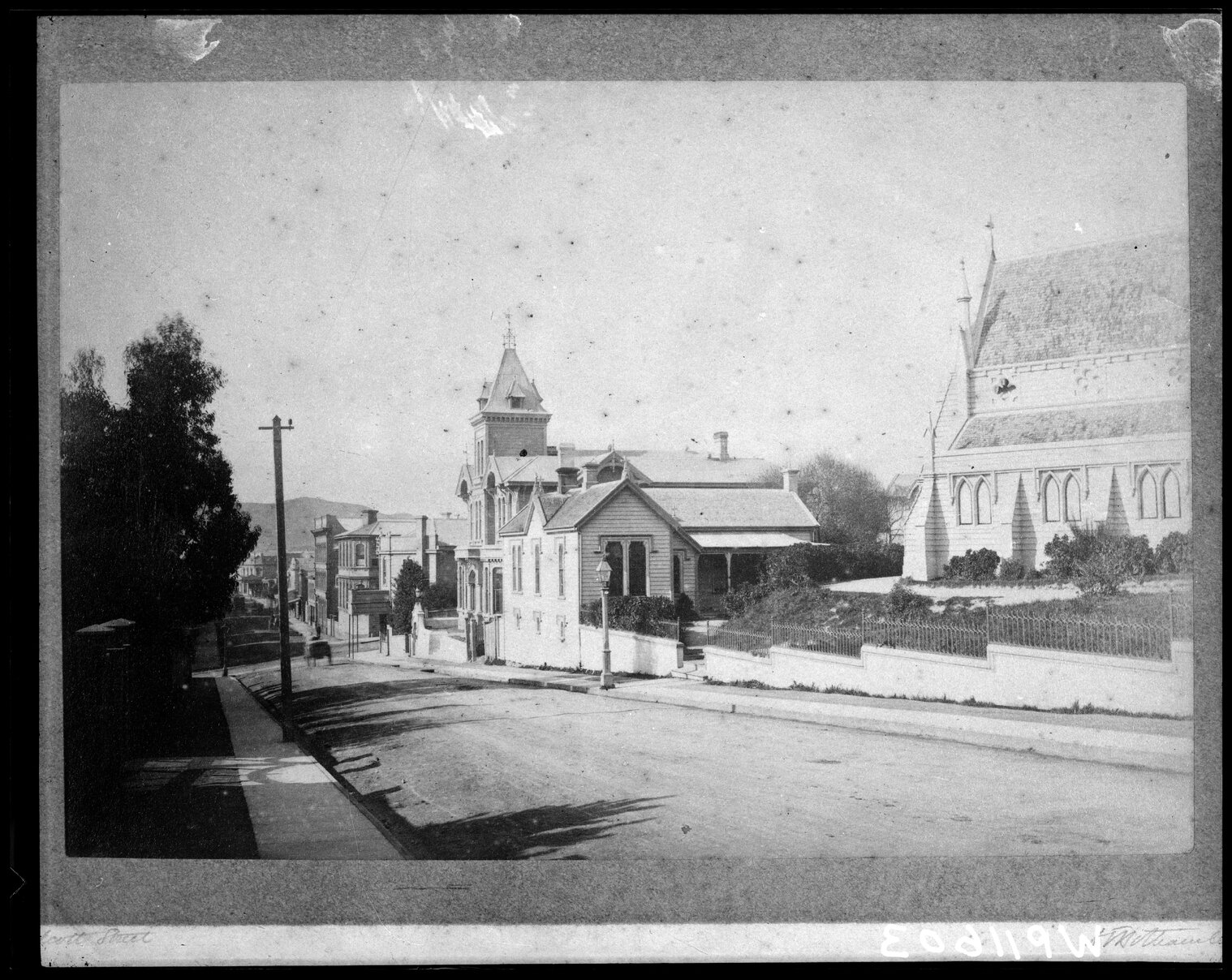 Boulcott Street, looking towards intersection with Willis Street