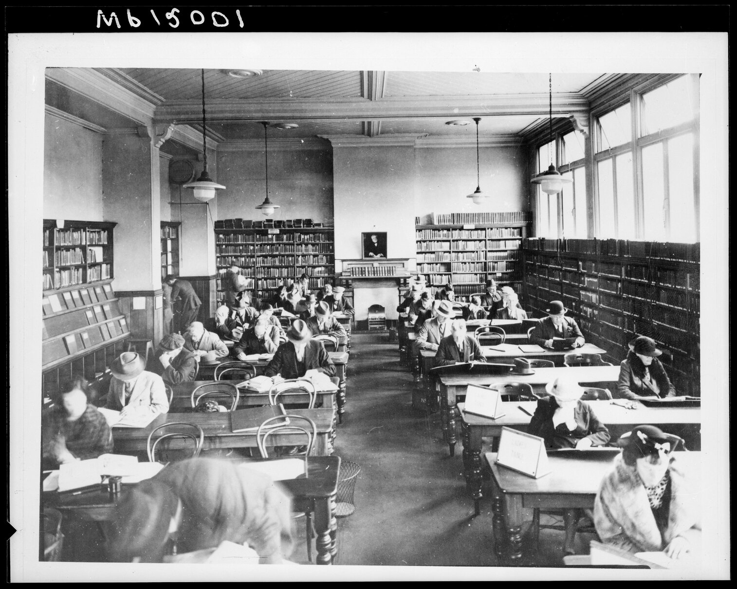 Central Public Library Reading Room, Mercer Street