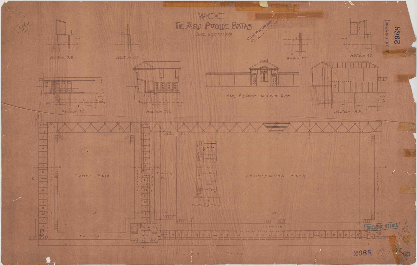 WCC, Te Aro Public Baths