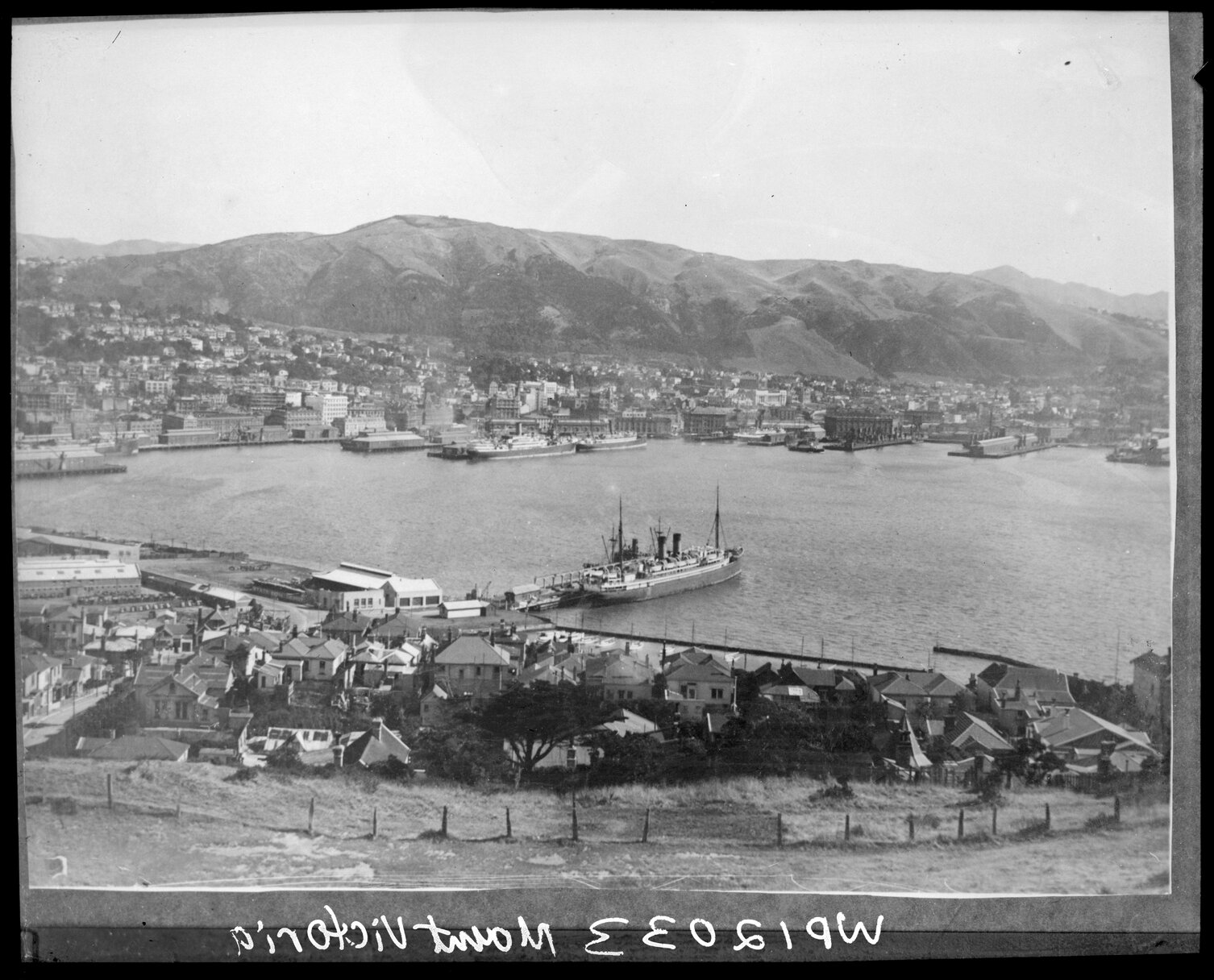 From the lower slopes of Mount Victoria, looking across to Lambton