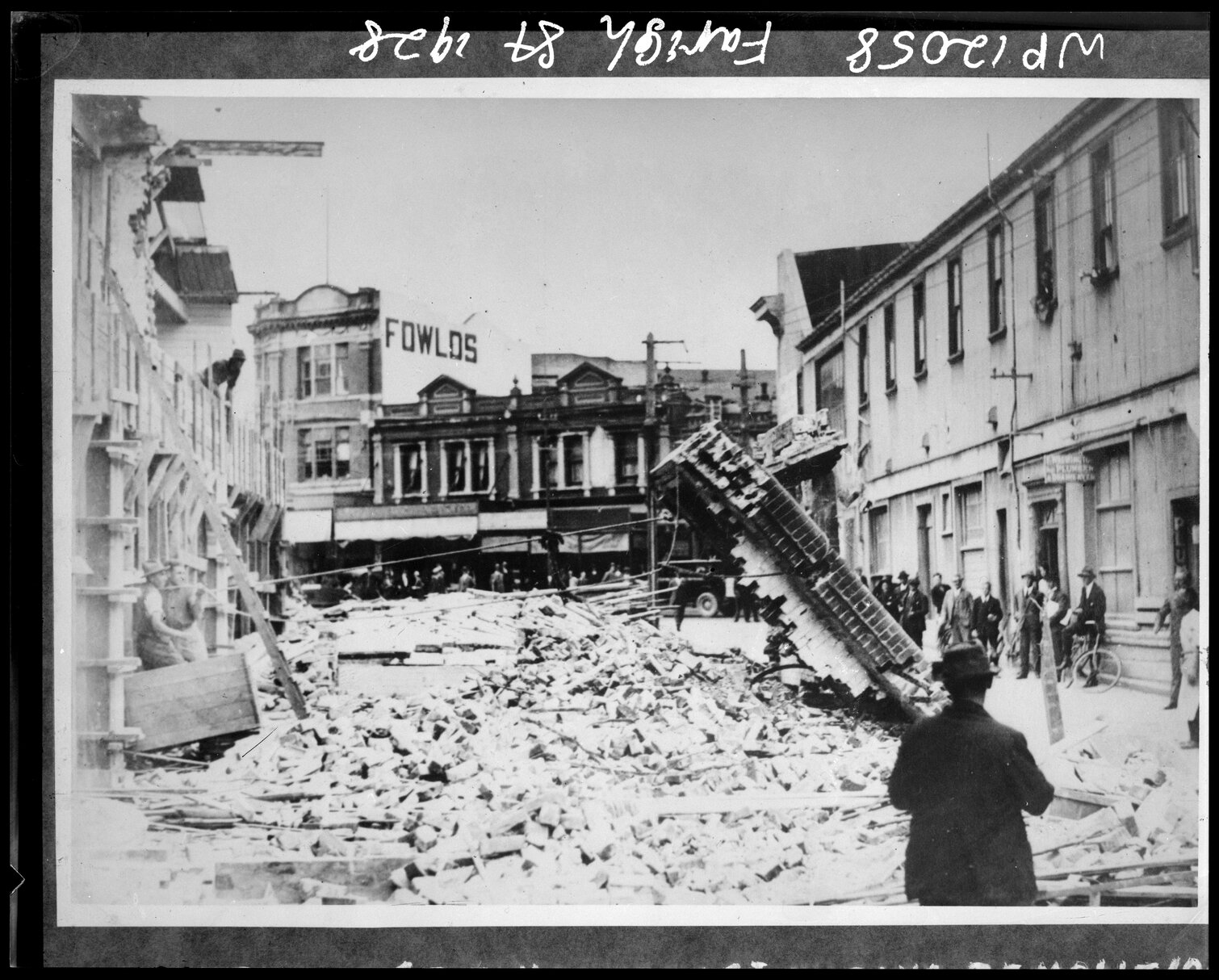 Demolition of buildings, Farish Street