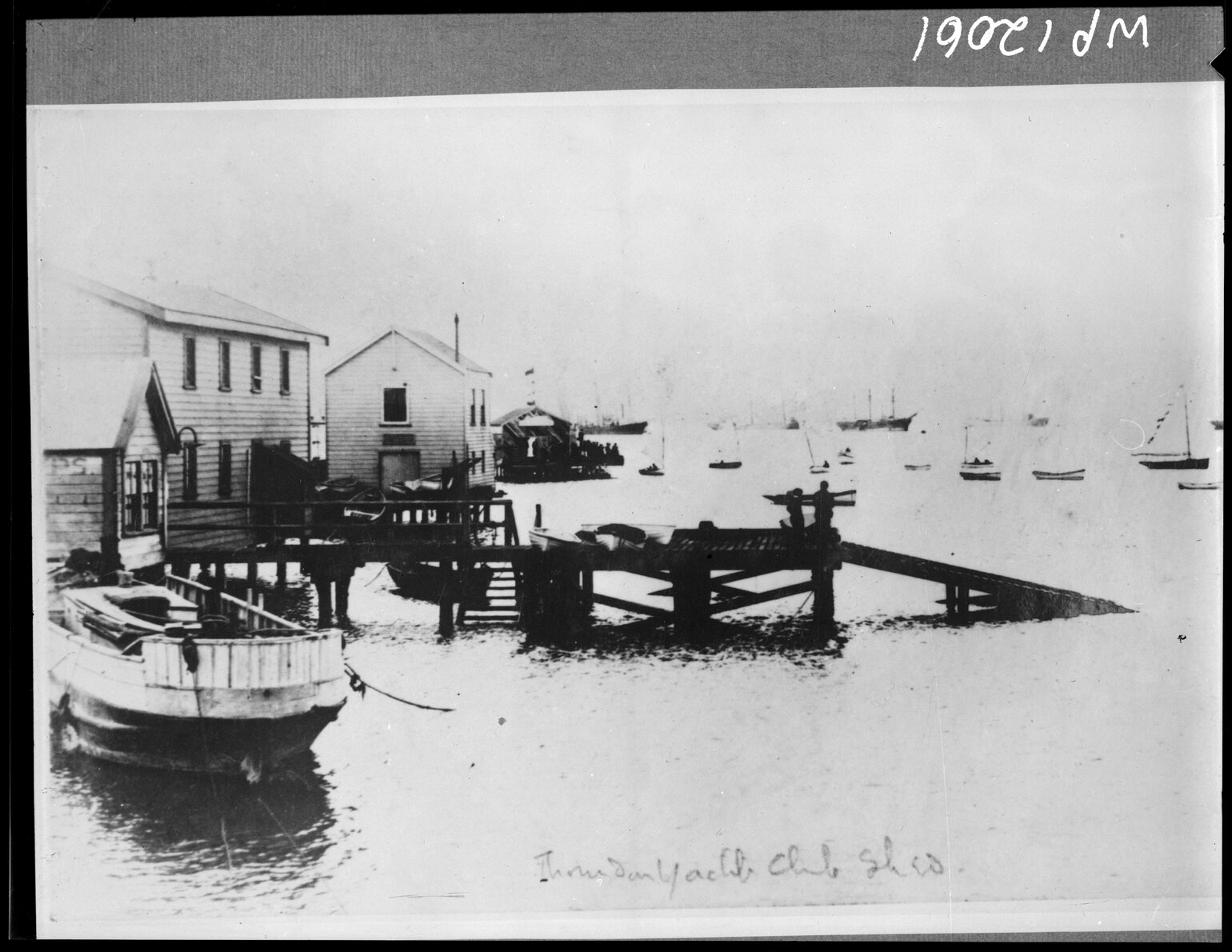 Boat sheds of the Thorndon Yacht Club, Thorndon Quay